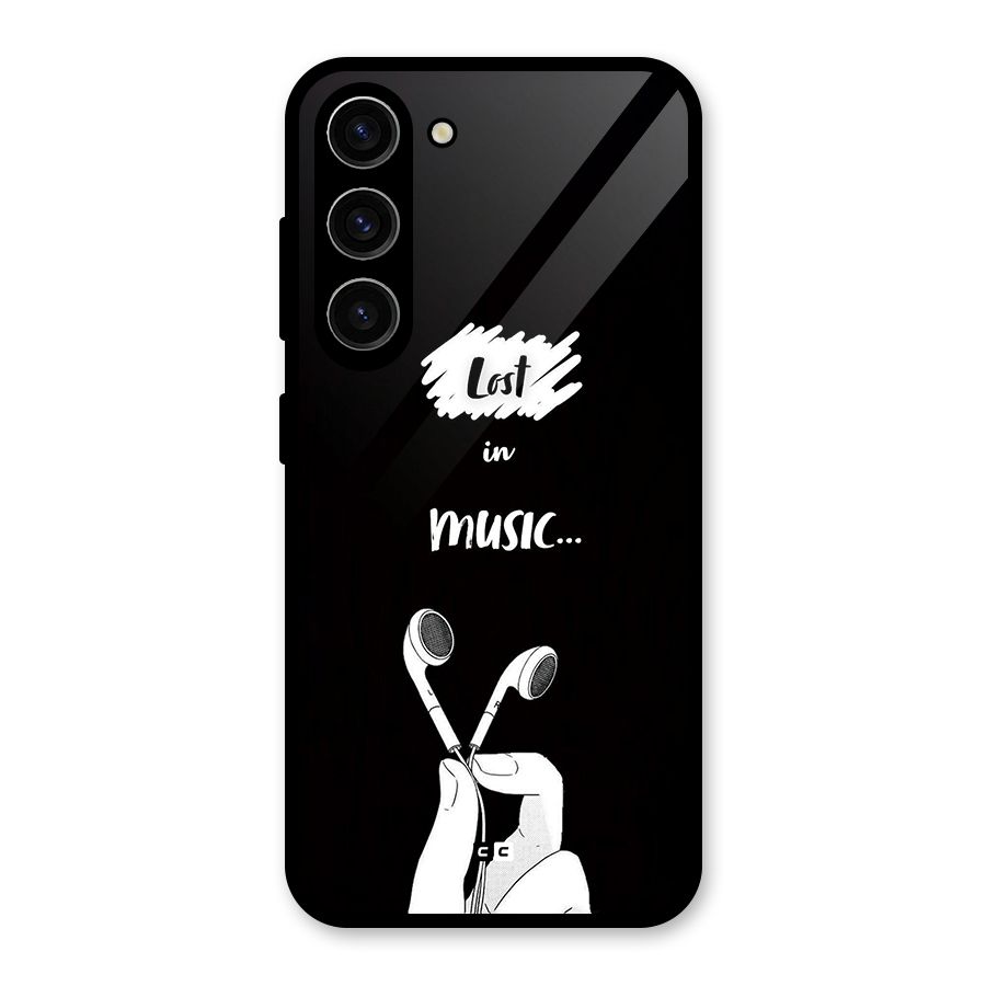 Lost In Music Glass Back Case for Galaxy S23