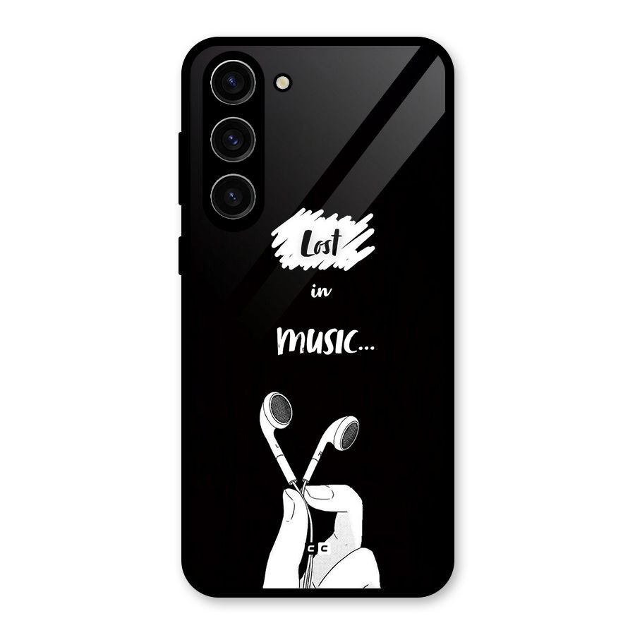 Lost In Music Glass Back Case for Galaxy S23 Plus