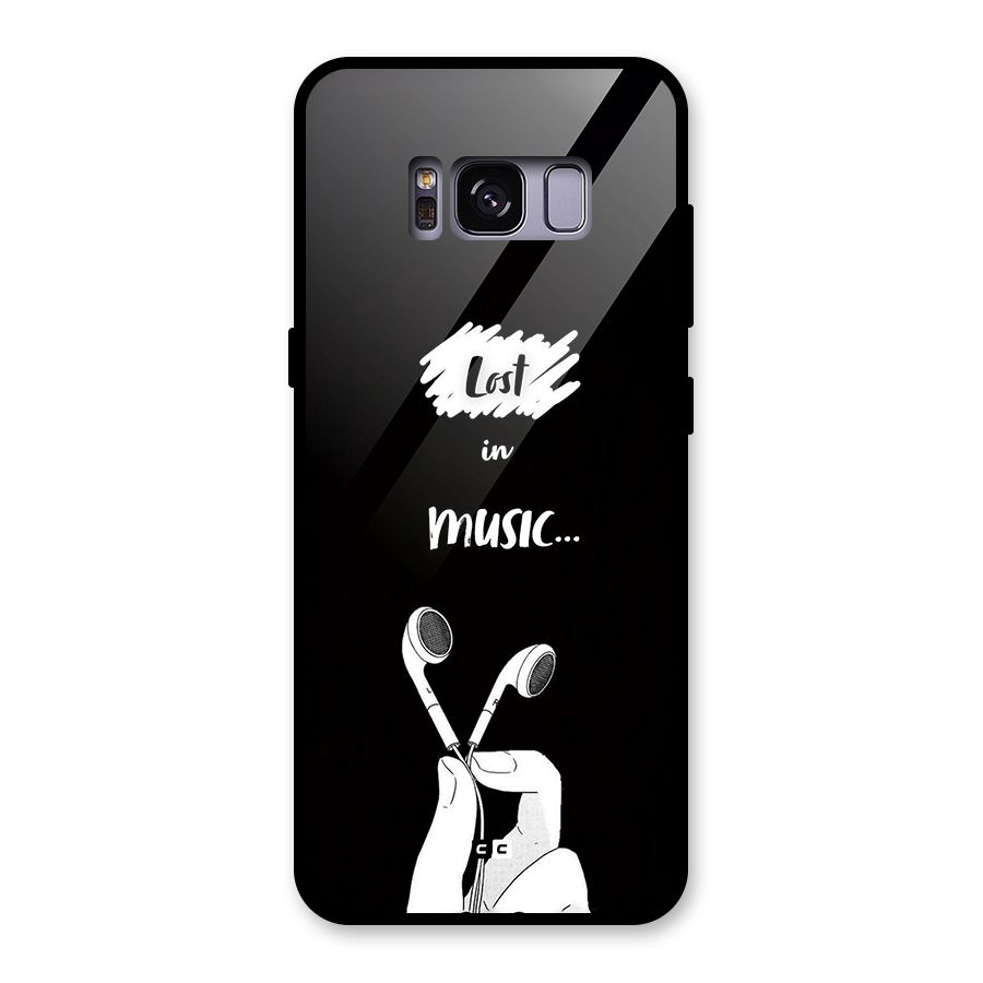 Lost In Music Glass Back Case for Galaxy S8