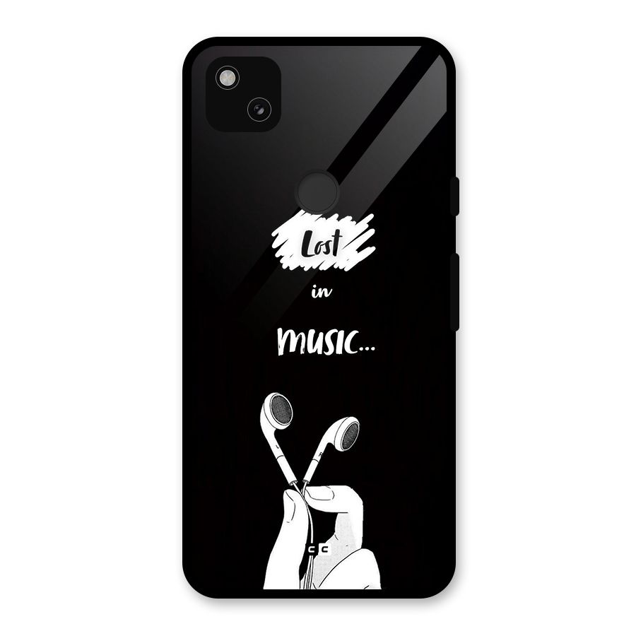 Lost In Music Glass Back Case for Google Pixel 4a