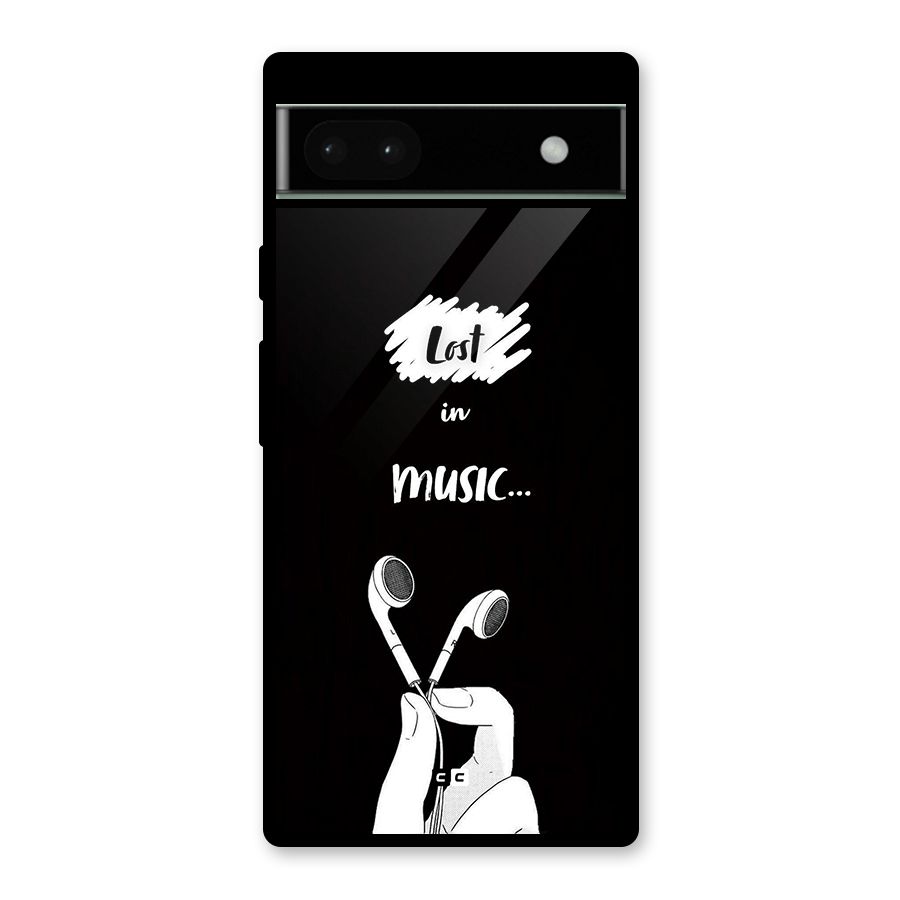 Lost In Music Glass Back Case for Google Pixel 6a