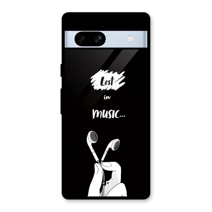 Lost In Music Glass Back Case for Google Pixel 7a