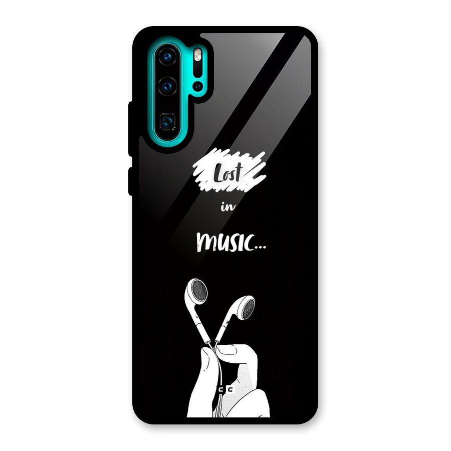 Lost In Music Glass Back Case for Huawei P30 Pro