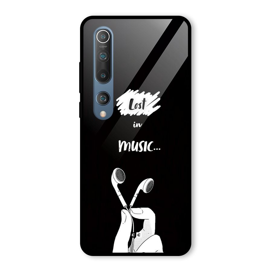 Lost In Music Glass Back Case for Mi 10