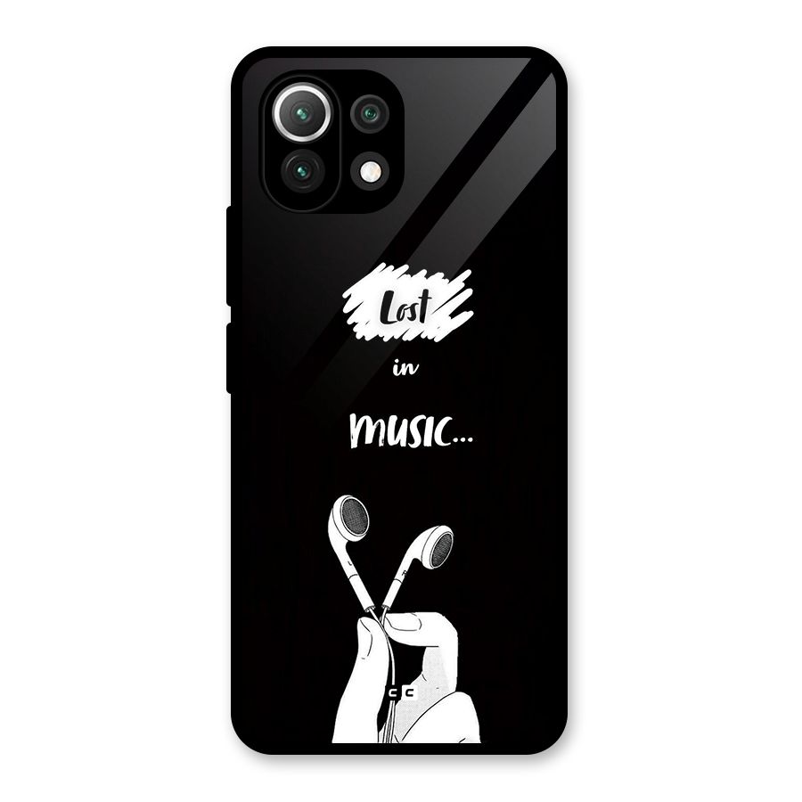Lost In Music Glass Back Case for Mi 11 Lite NE 5G