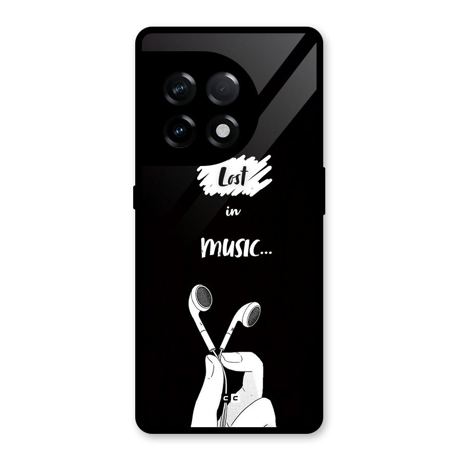 Lost In Music Glass Back Case for OnePlus 11R