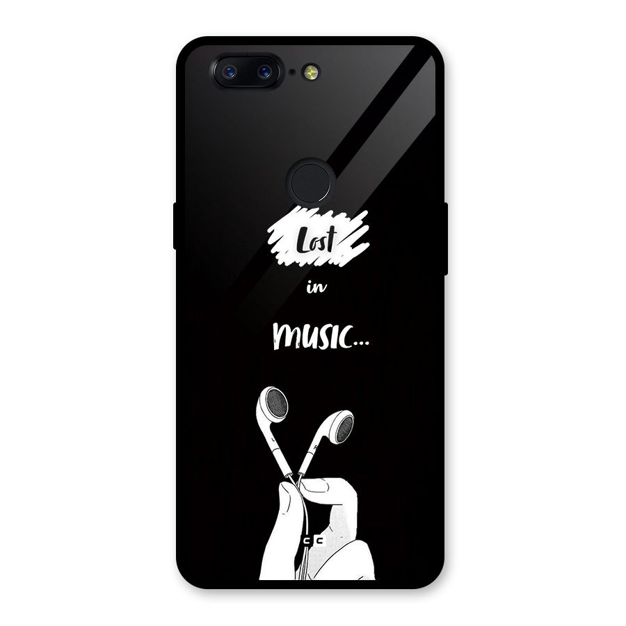 Lost In Music Glass Back Case for OnePlus 5T