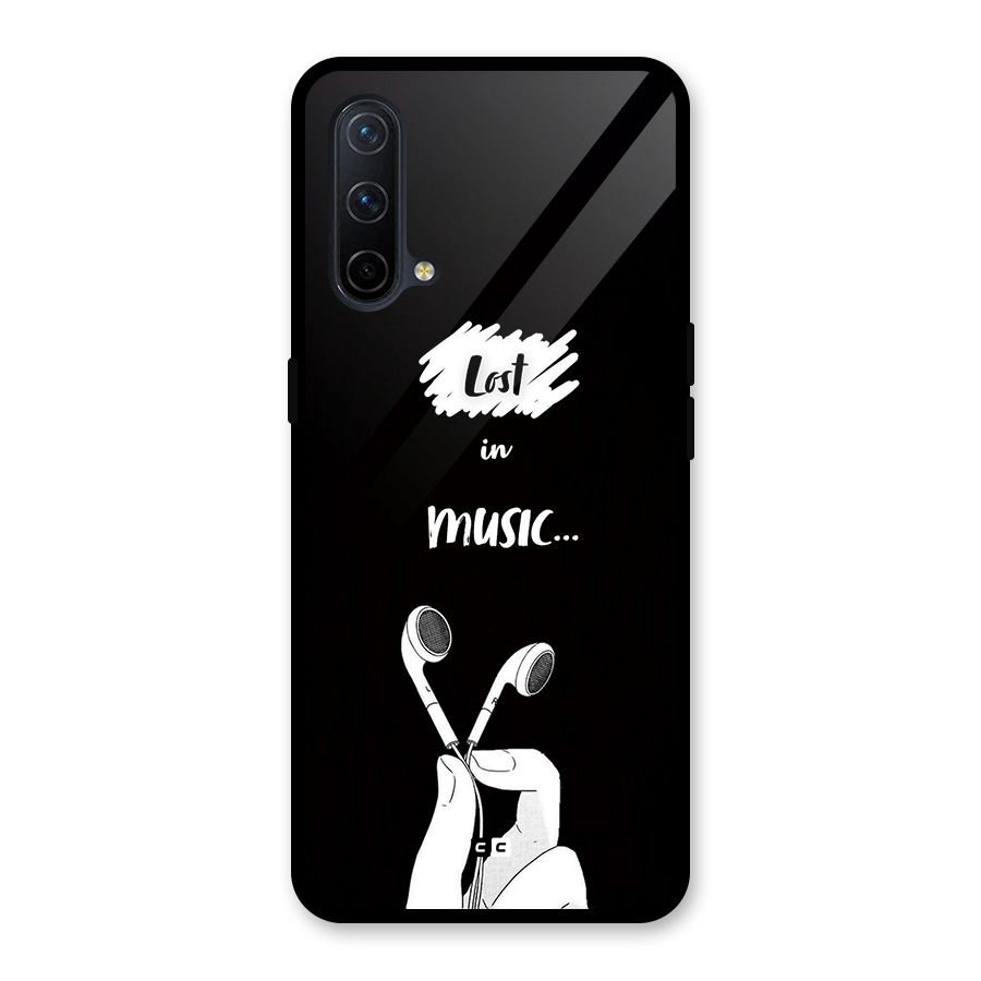 Lost In Music Glass Back Case for OnePlus Nord CE 5G