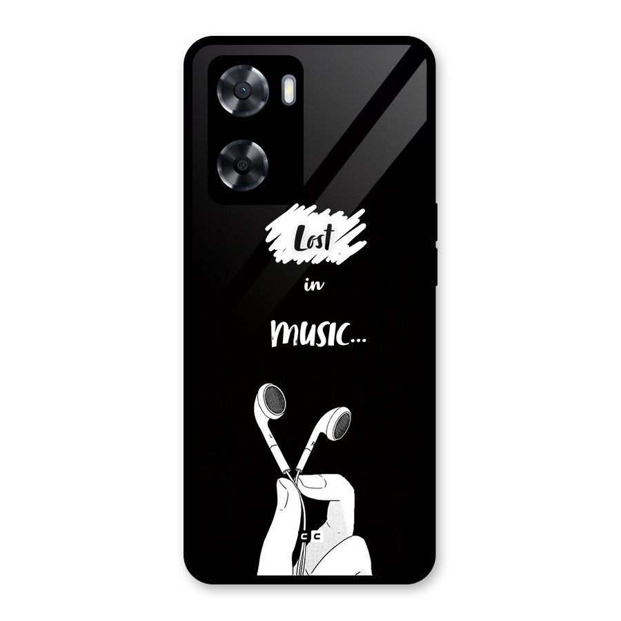 Lost In Music Glass Back Case for OnePlus Nord N20 SE