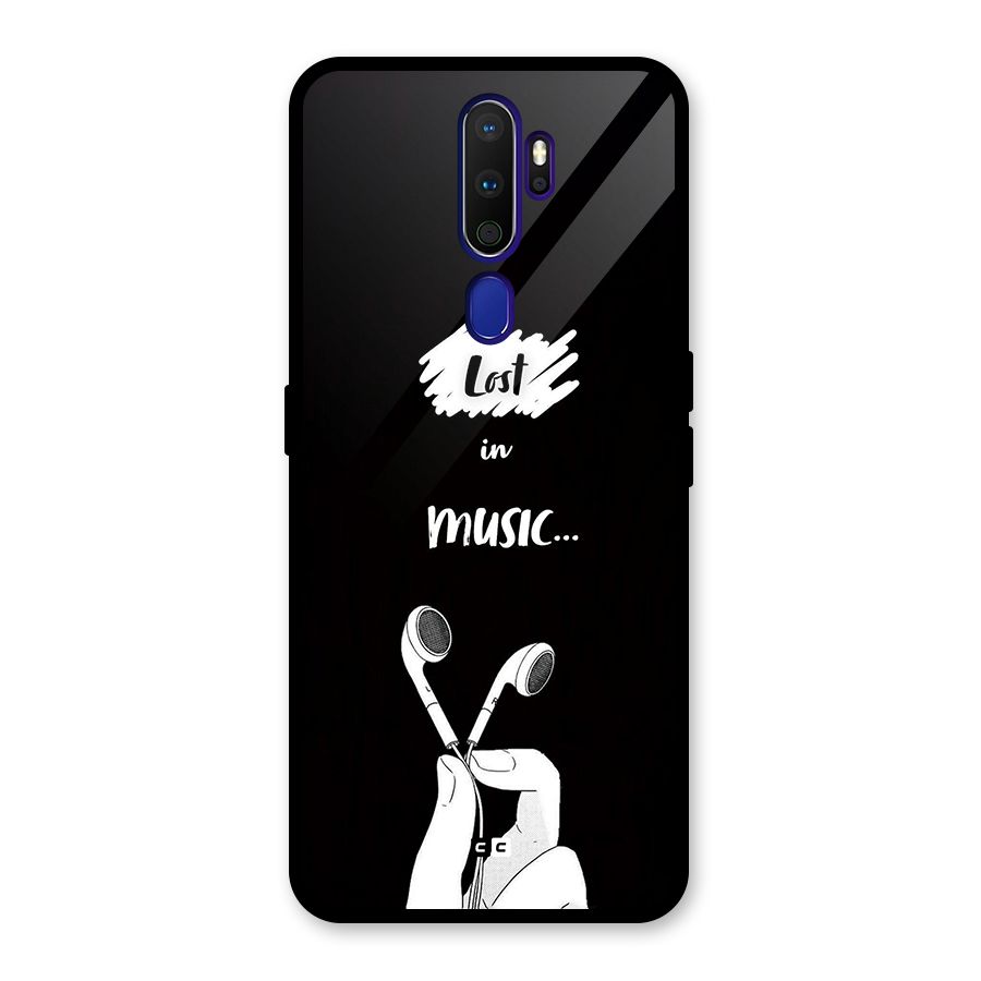 Lost In Music Glass Back Case for Oppo A9 (2020)