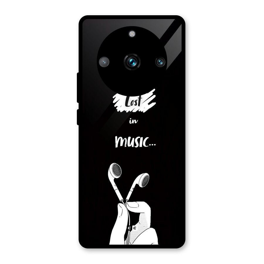 Lost In Music Glass Back Case for Realme 11 Pro Plus