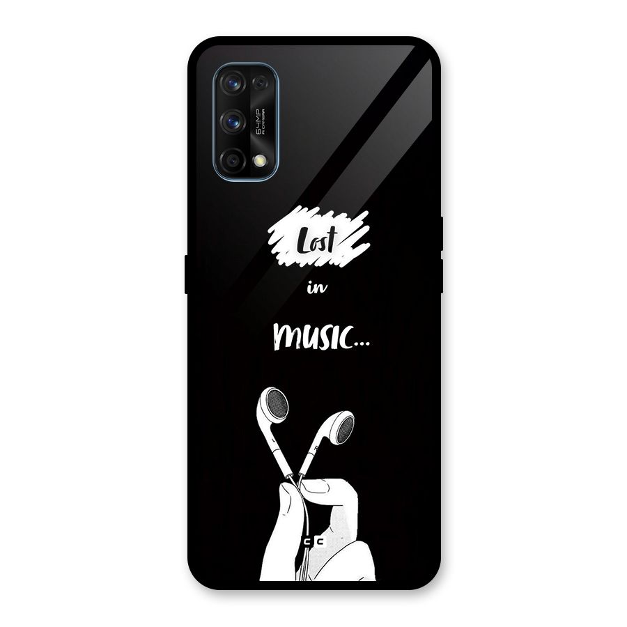 Lost In Music Glass Back Case for Realme 7 Pro