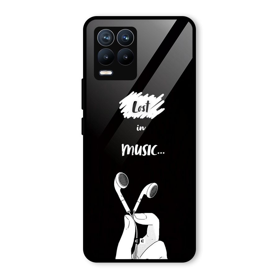 Lost In Music Glass Back Case for Realme 8