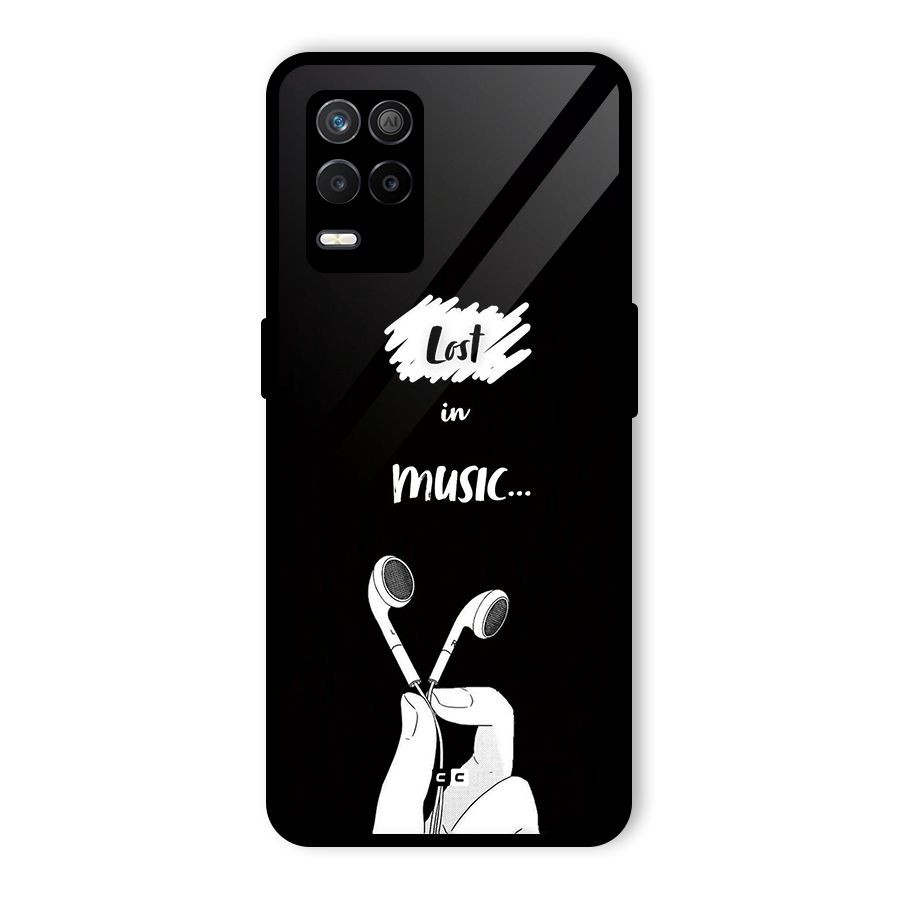 Lost In Music Glass Back Case for Realme 8 5G