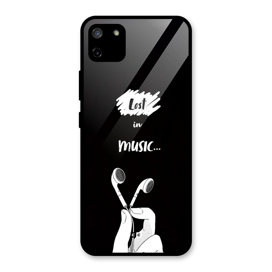 Lost In Music Glass Back Case for Realme C11
