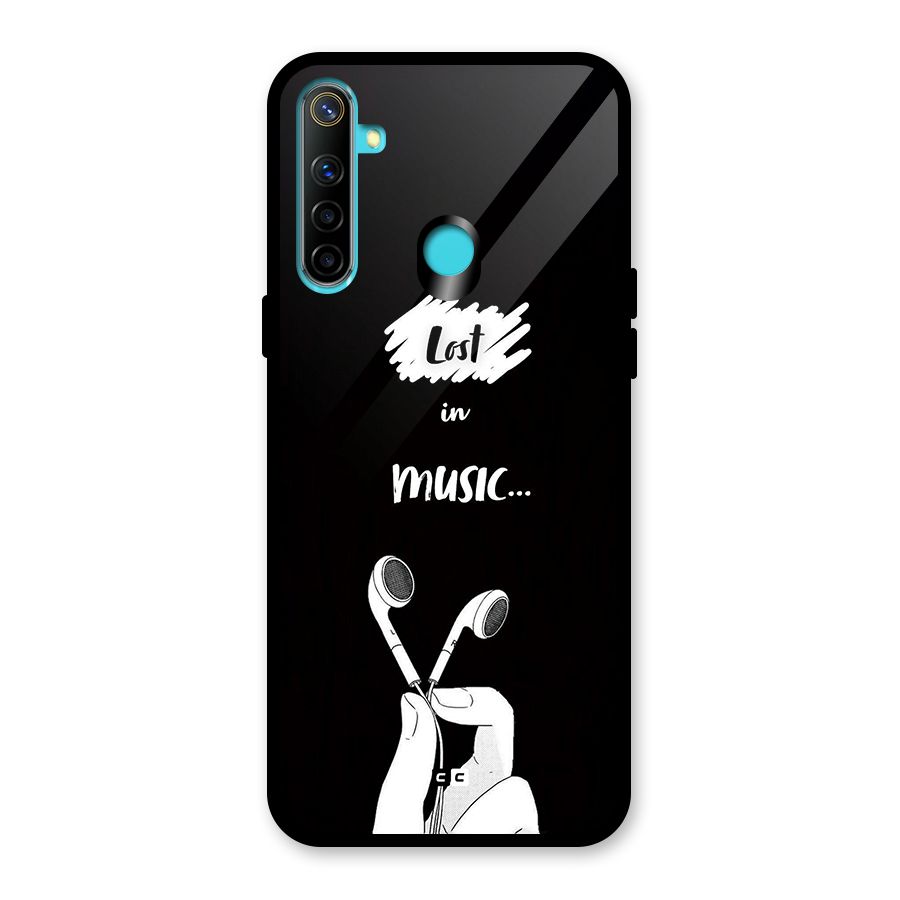 Lost In Music Glass Back Case for Realme Narzo 10