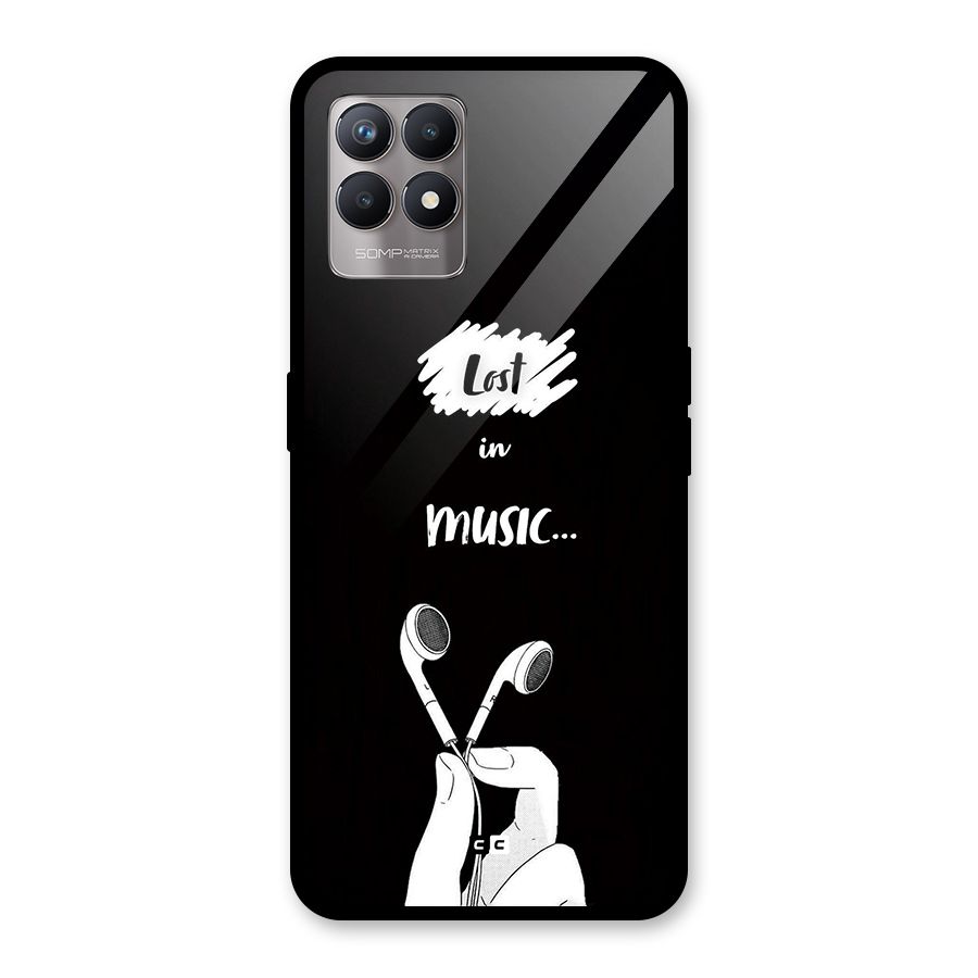 Lost In Music Glass Back Case for Realme Narzo 50