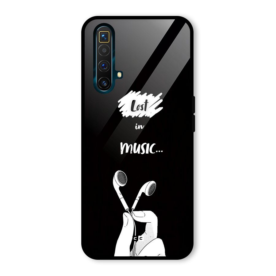 Lost In Music Glass Back Case for Realme X3