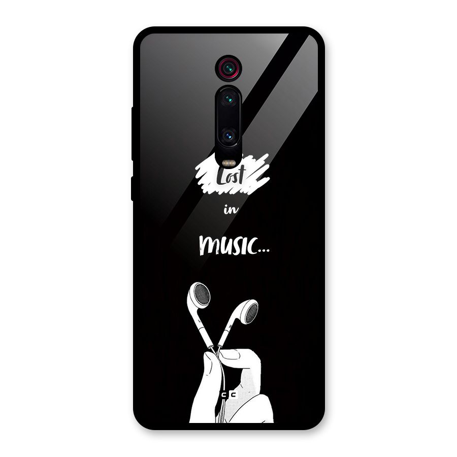 Lost In Music Glass Back Case for Redmi K20 Pro