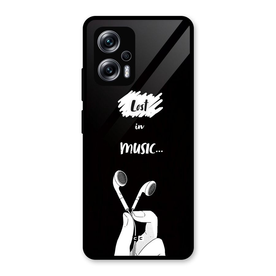 Lost In Music Glass Back Case for Redmi K50i