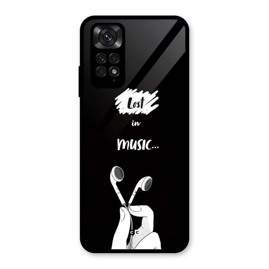 Lost In Music Glass Back Case for Redmi Note 11S