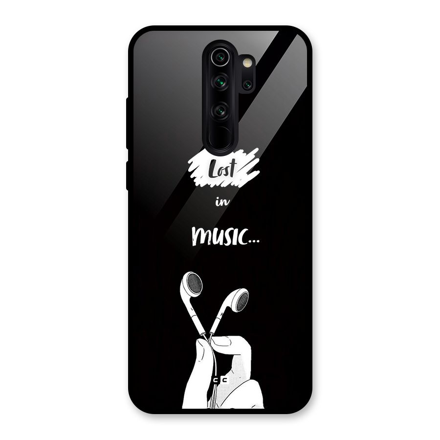 Lost In Music Glass Back Case for Redmi Note 8 Pro