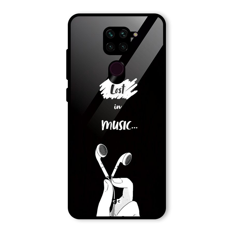 Lost In Music Glass Back Case for Redmi Note 9