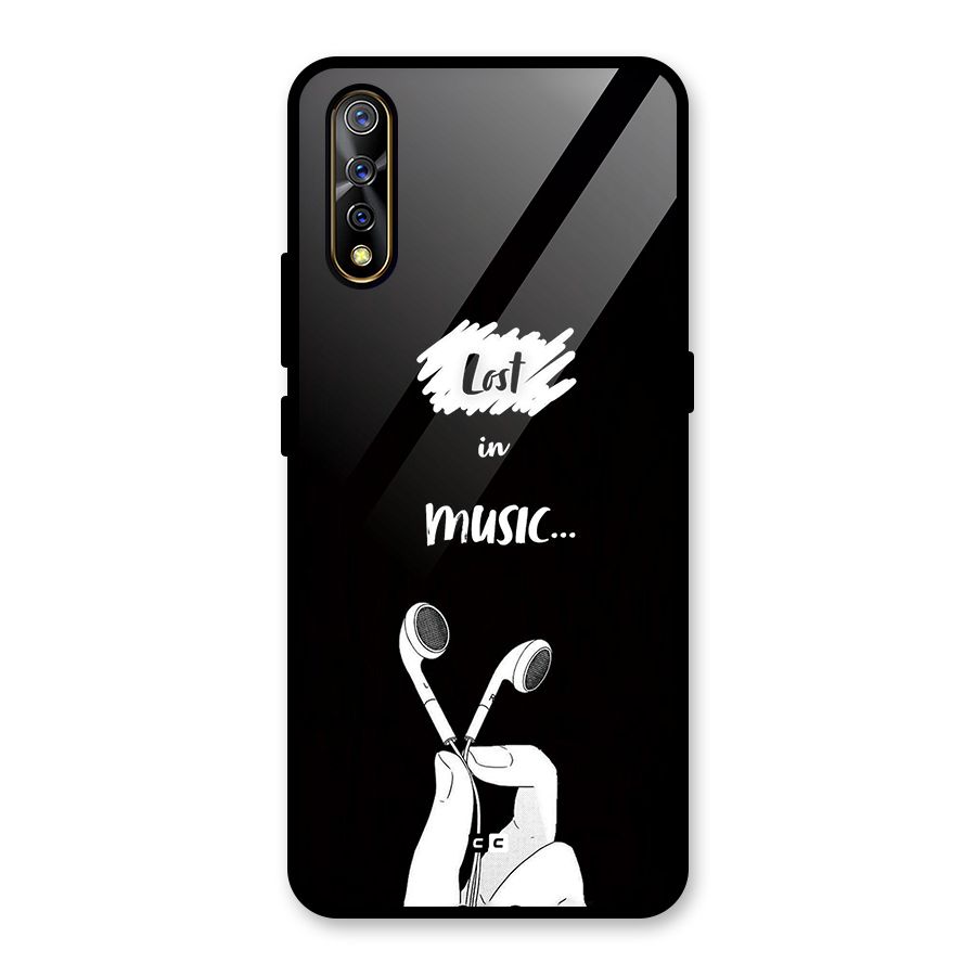 Lost In Music Glass Back Case for Vivo S1