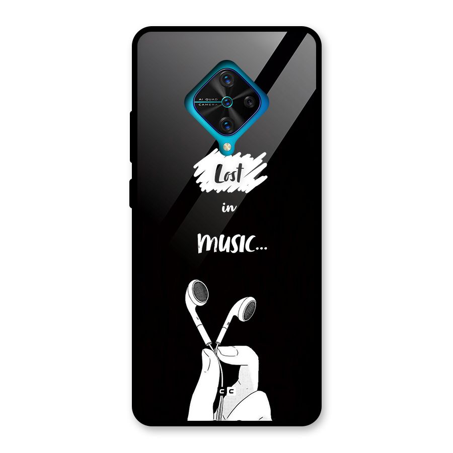 Lost In Music Glass Back Case for Vivo S1 Pro