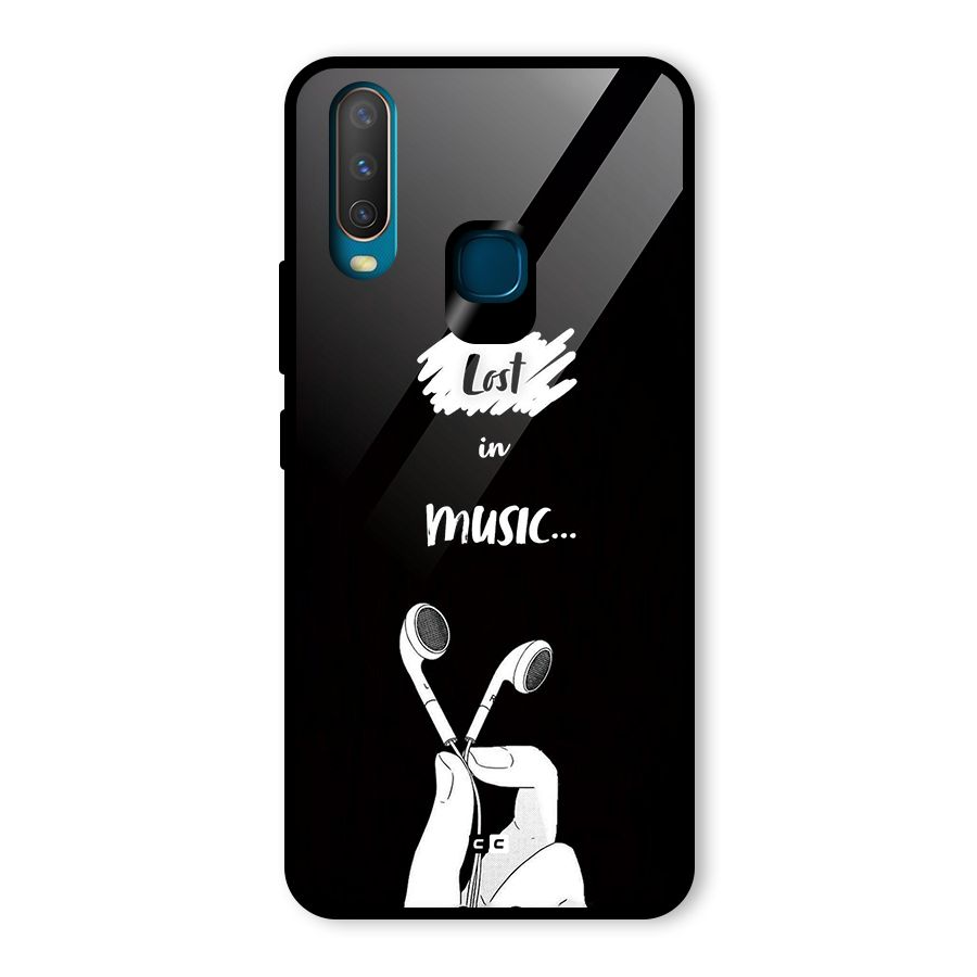 Lost In Music Glass Back Case for Vivo U10