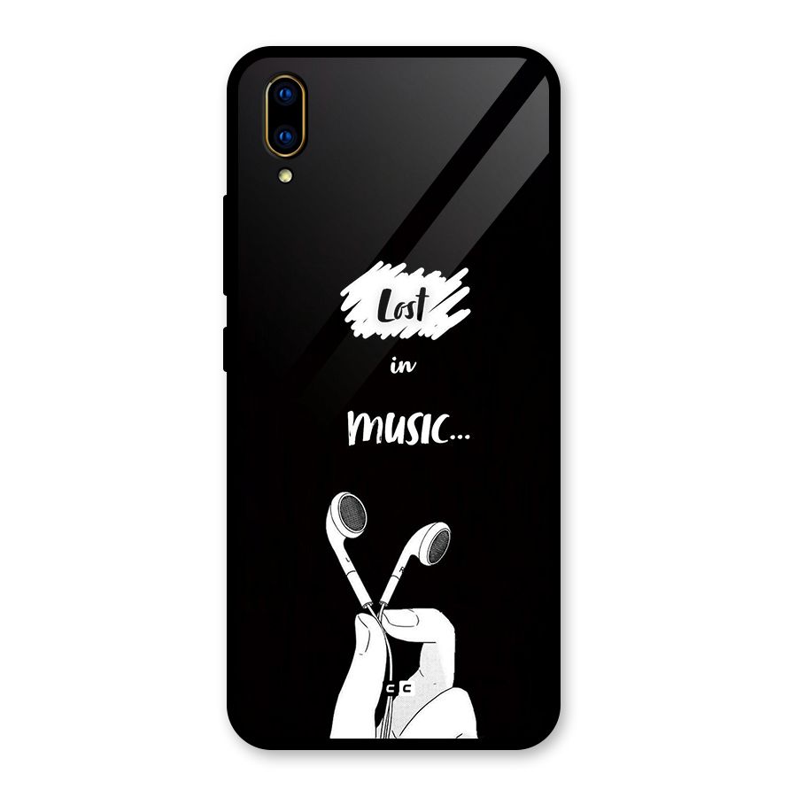 Lost In Music Glass Back Case for Vivo V11 Pro