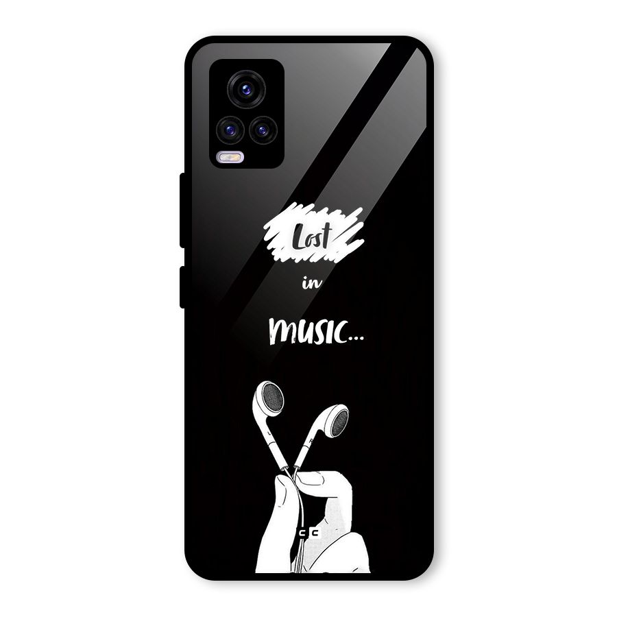 Lost In Music Glass Back Case for Vivo V20