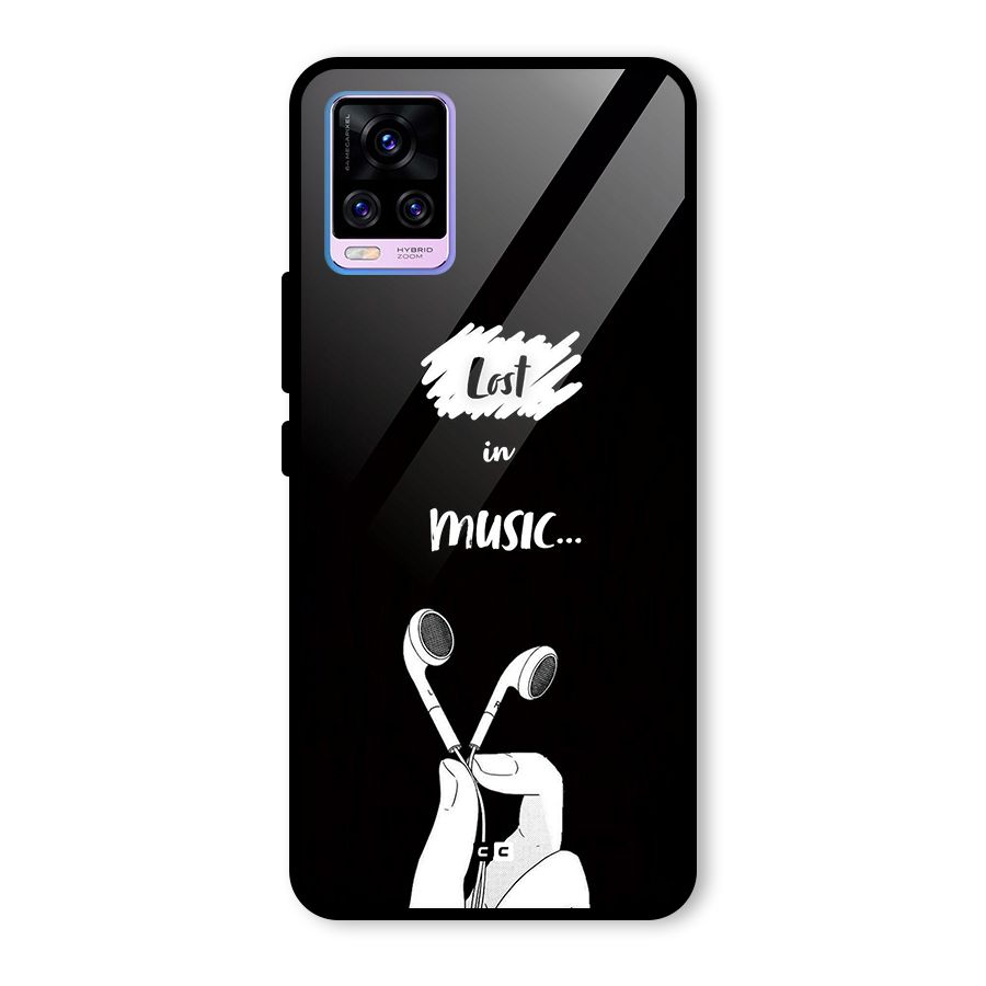 Lost In Music Glass Back Case for Vivo V20 Pro