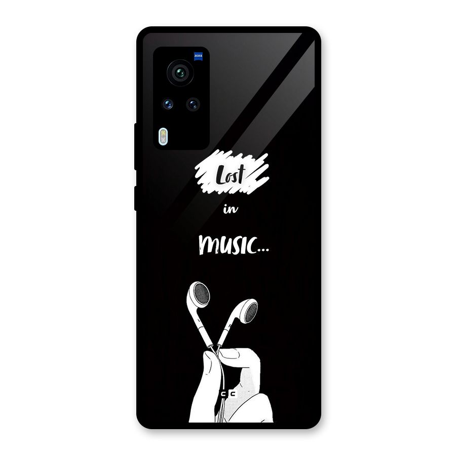 Lost In Music Glass Back Case for Vivo X60 Pro
