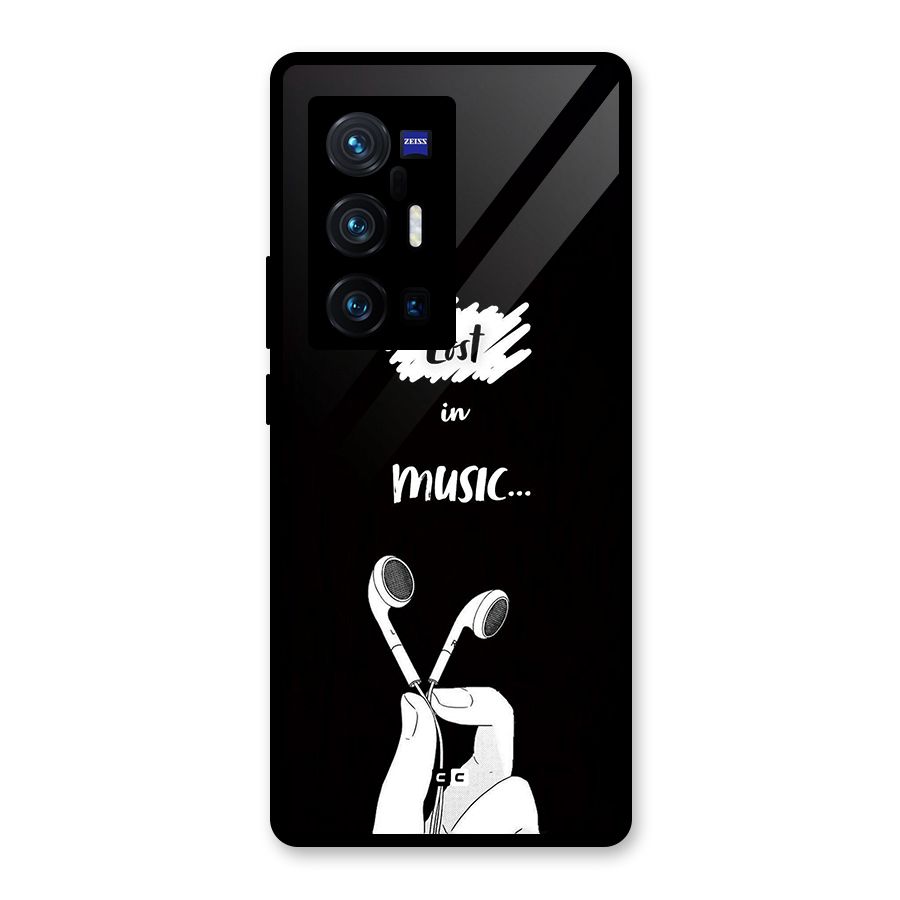Lost In Music Glass Back Case for Vivo X70 Pro Plus