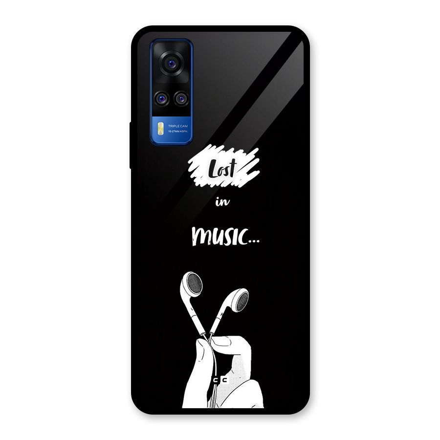 Lost In Music Glass Back Case for Vivo Y31