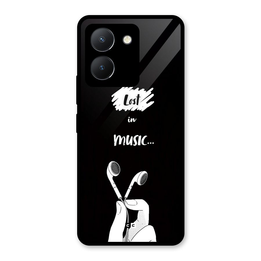 Lost In Music Glass Back Case for Vivo Y36