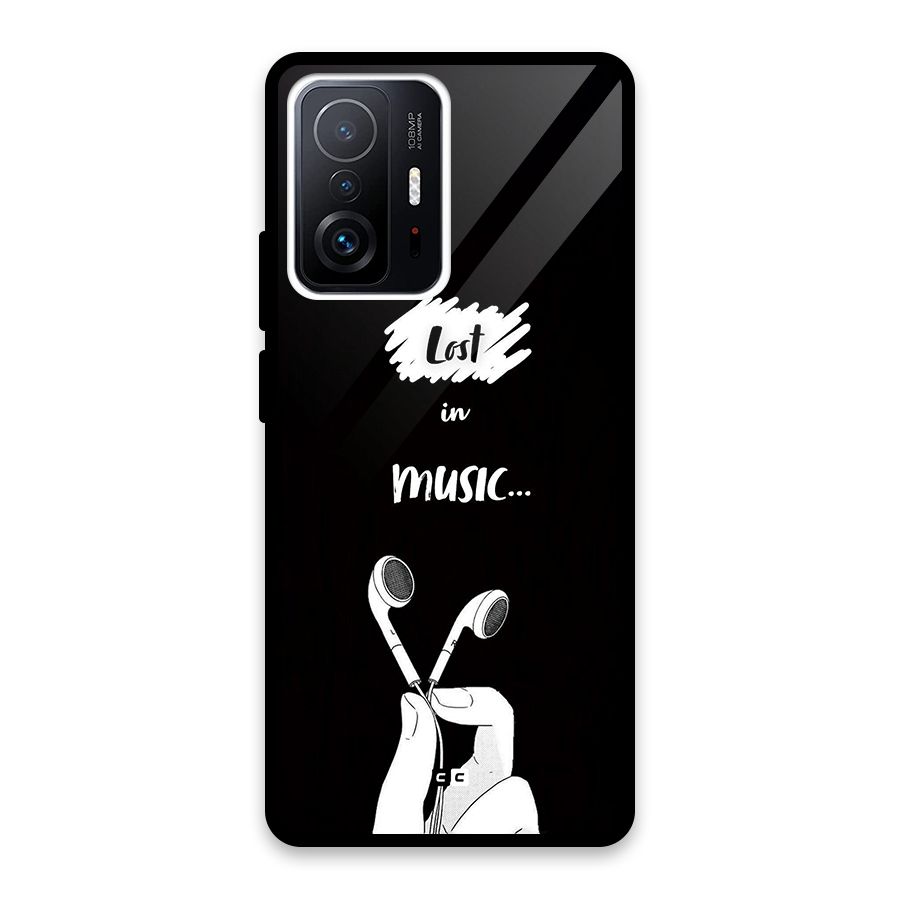 Lost In Music Glass Back Case for Xiaomi 11T Pro
