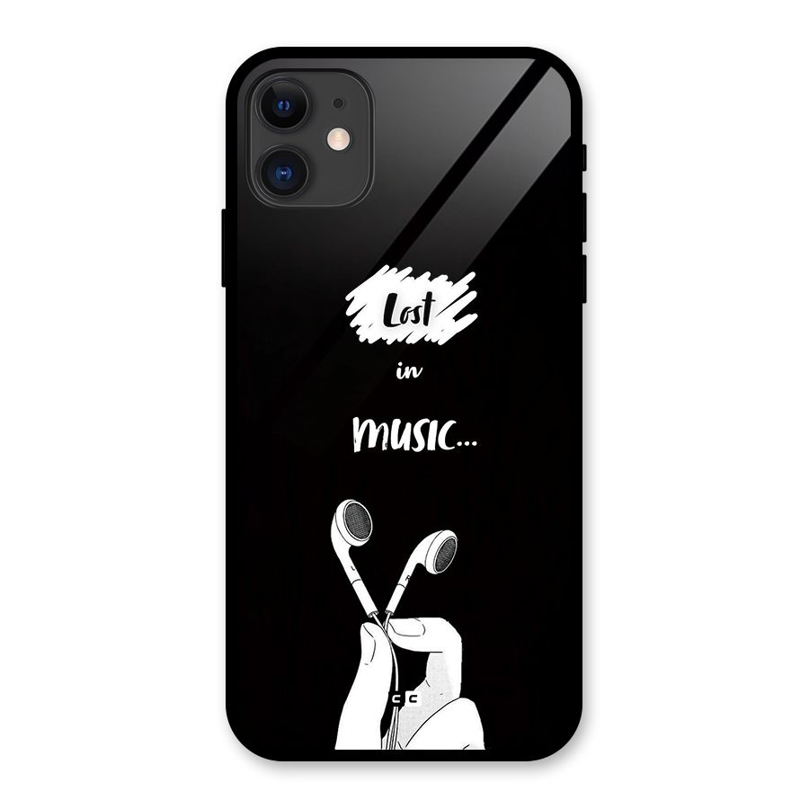 Lost In Music Glass Back Case for iPhone 11