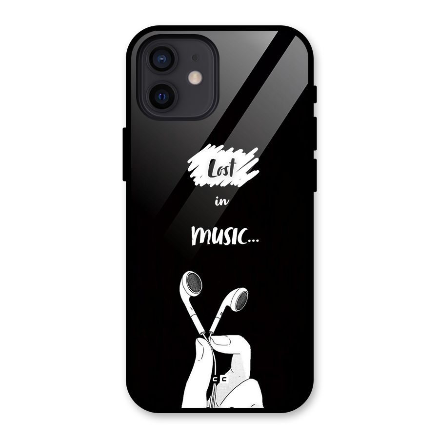 Lost In Music Glass Back Case for iPhone 12