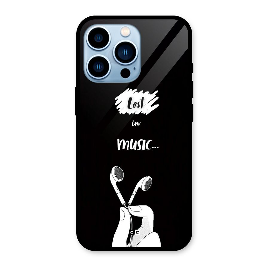 Lost In Music Glass Back Case for iPhone 13 Pro