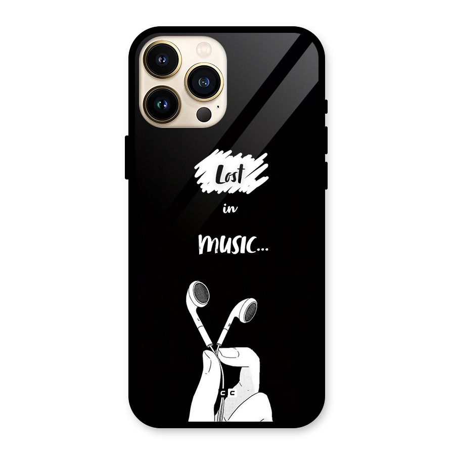 Lost In Music Glass Back Case for iPhone 13 Pro Max
