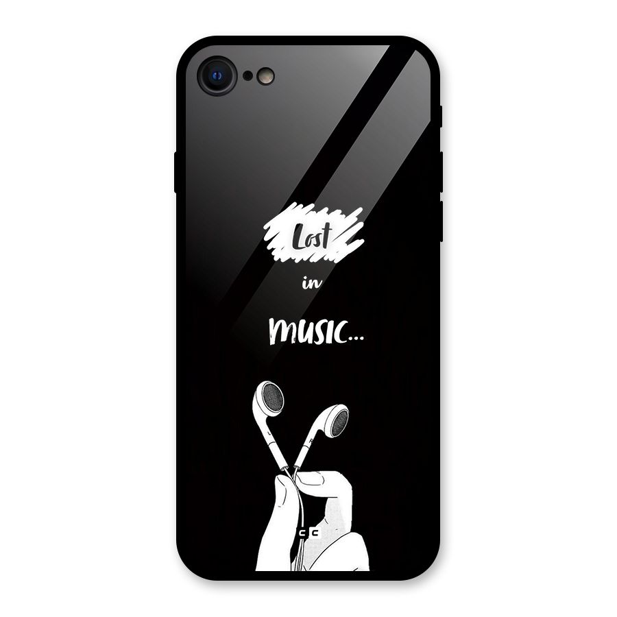 Lost In Music Glass Back Case for iPhone 7