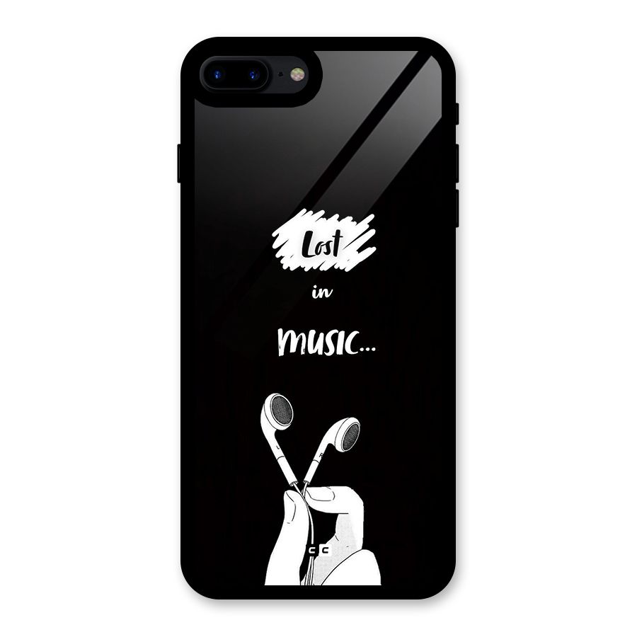 Lost In Music Glass Back Case for iPhone 8 Plus