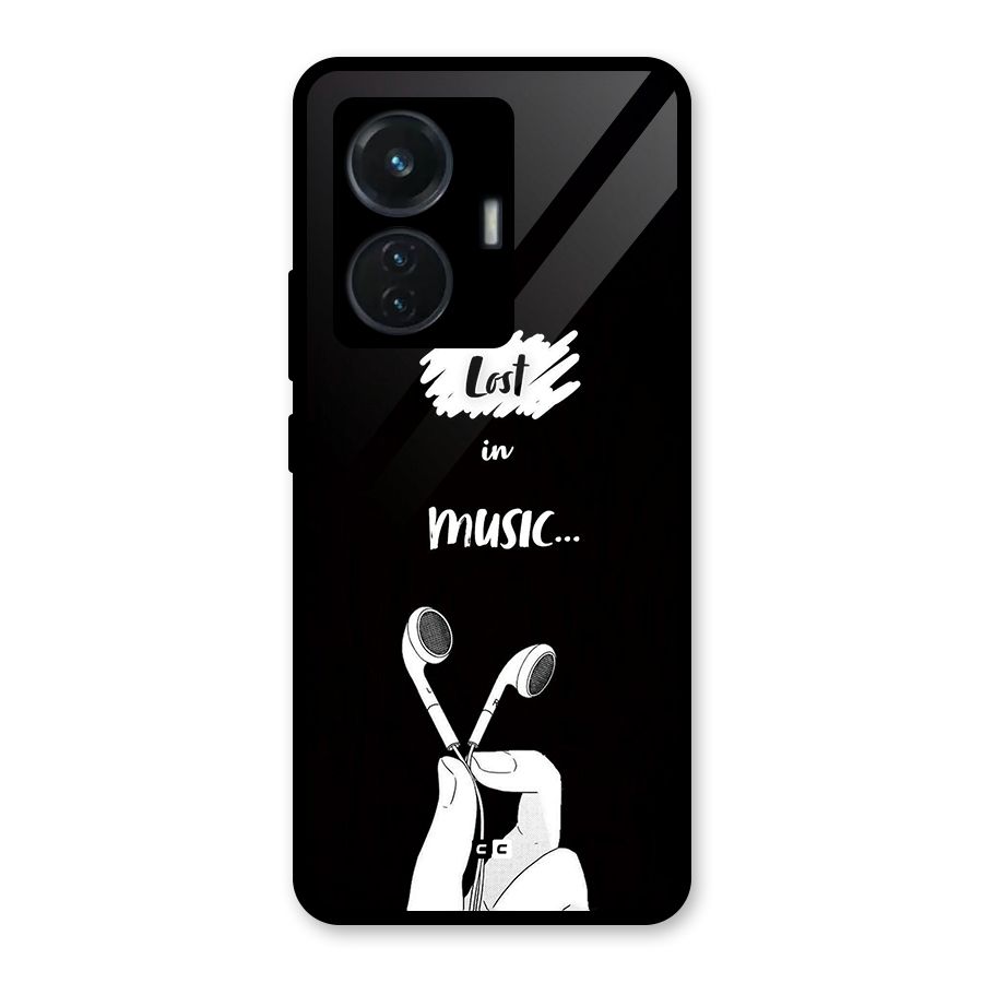 Lost In Music Glass Back Case for iQOO Z6 44W