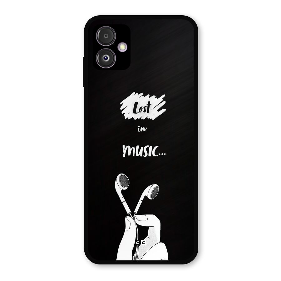 Lost In Music Metal Back Case for Galaxy F14