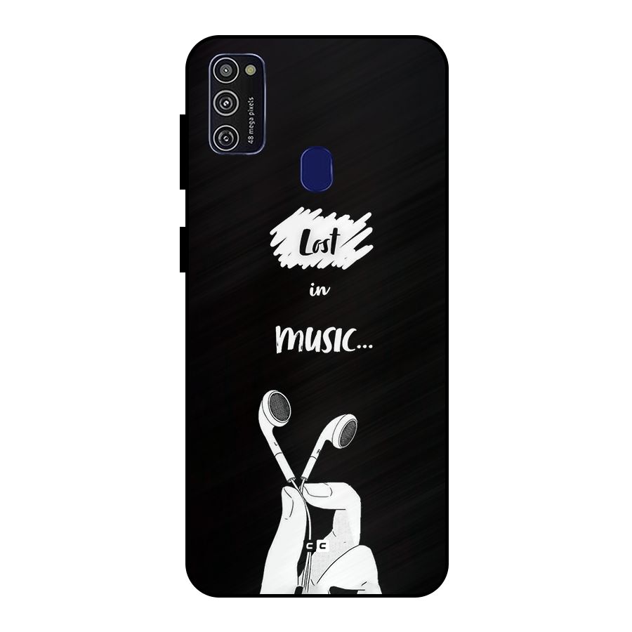 Lost In Music Metal Back Case for Galaxy M30s