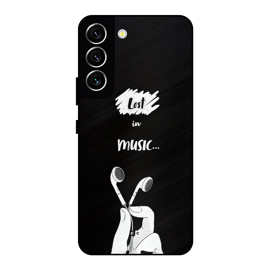 Lost In Music Metal Back Case for Galaxy S22 5G