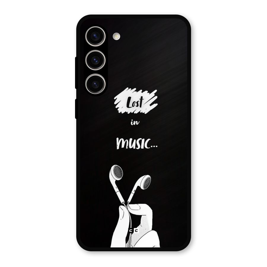 Lost In Music Metal Back Case for Galaxy S23 Plus