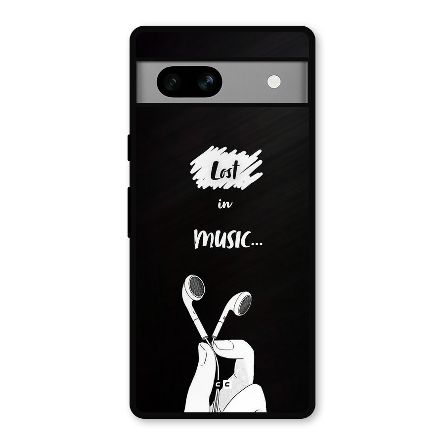 Lost In Music Metal Back Case for Google Pixel 7a